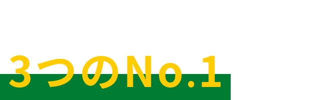 「ポラス」は3つのNo.1を獲得